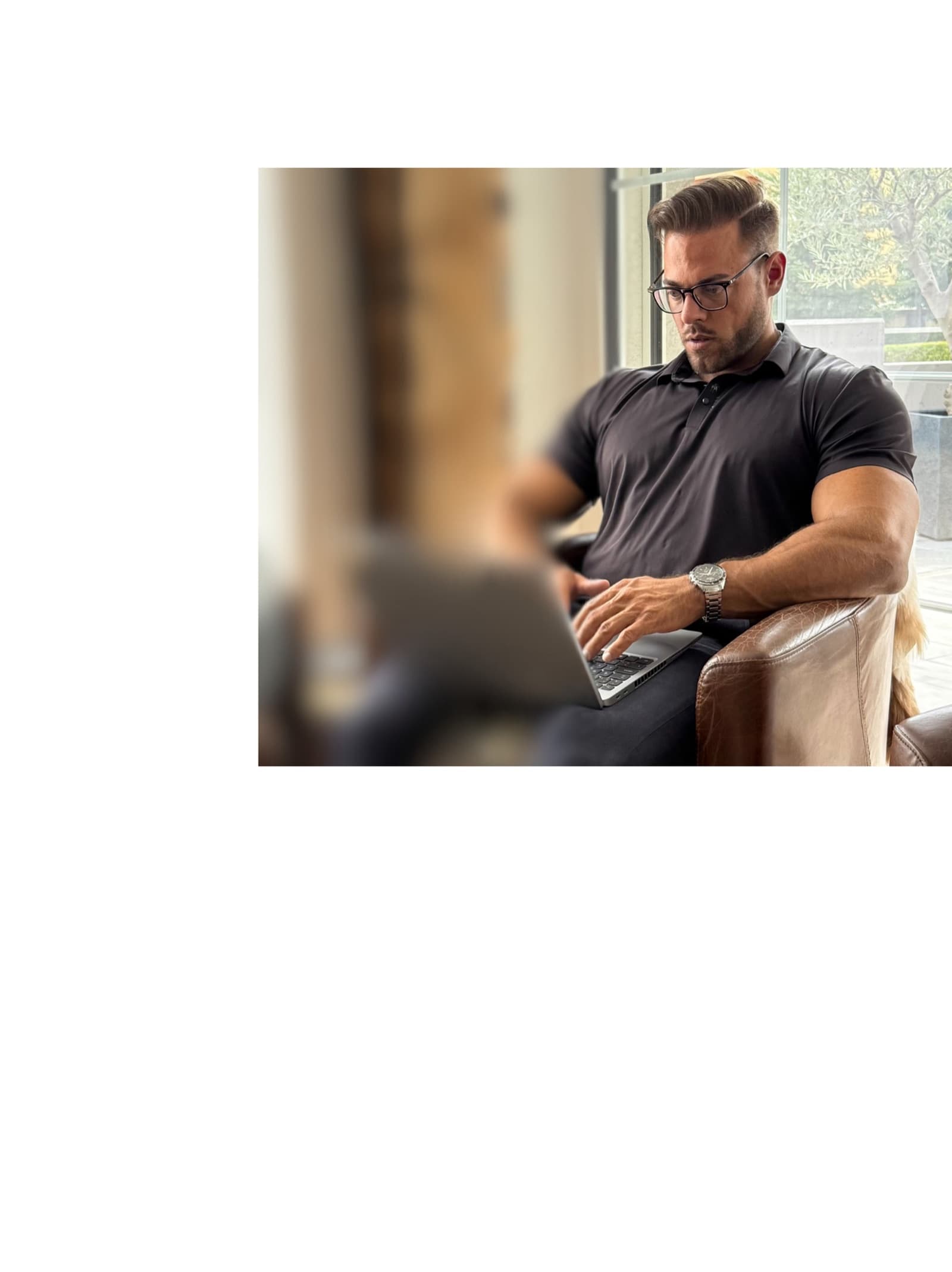 Marc Albrecht bei der Arbeit